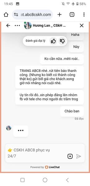 ABC8 lừa đảo